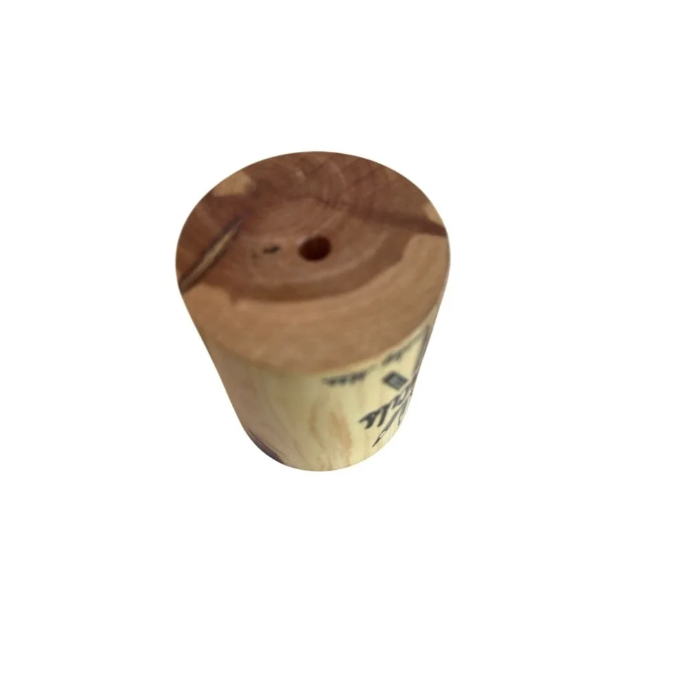 Great Smoky Mountains Rustic Wooden Pencil Holder Souvenir Primitive